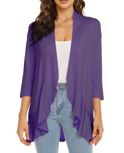 Bella Women's Open Front Cardigan - Vonnera
