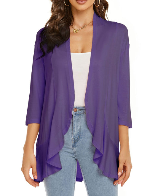 Bella Women's Open Front Cardigan - Vonnera