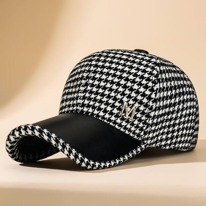 Miller Wool Houndstooth Cap