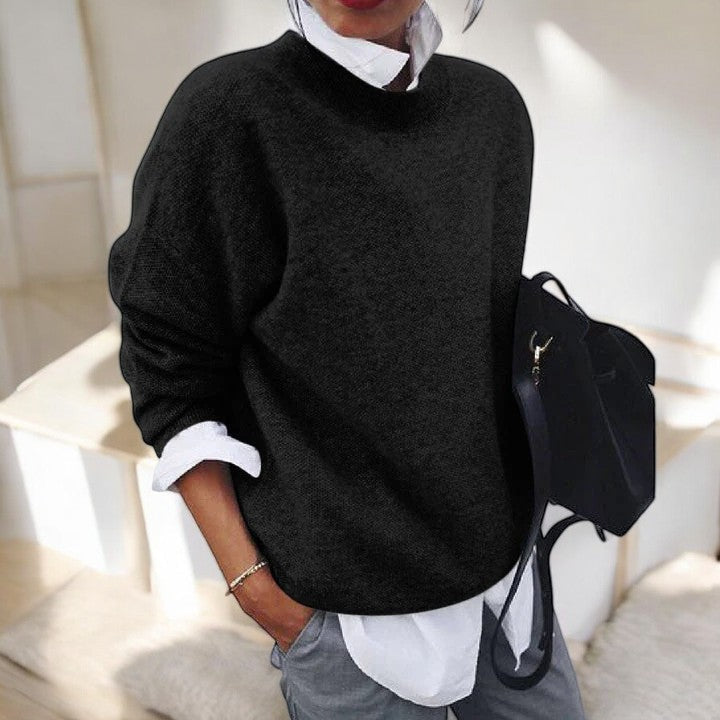 Women's Round Neck Sweater - Vonnera