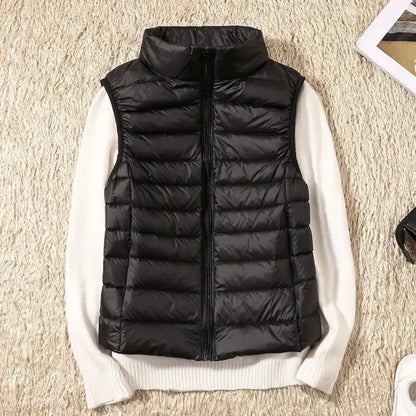 Women's Windbreaker Body Warmer Zip Up