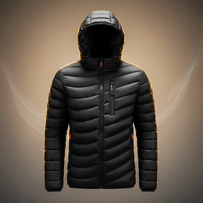 Eliot Quilted Hooded Jacket