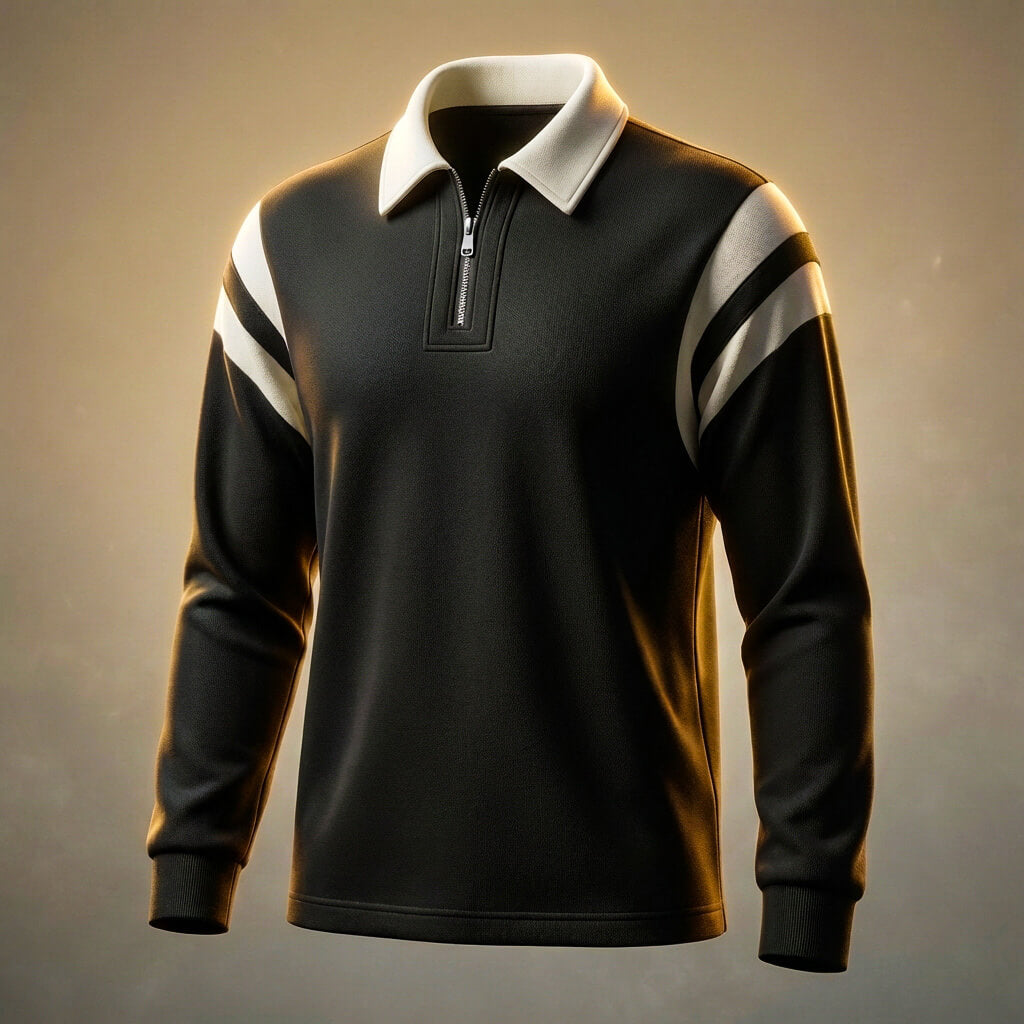 Brett Prestige Long Sleeve Polo