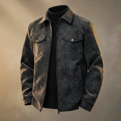 Rowan Retro Leather Jacket