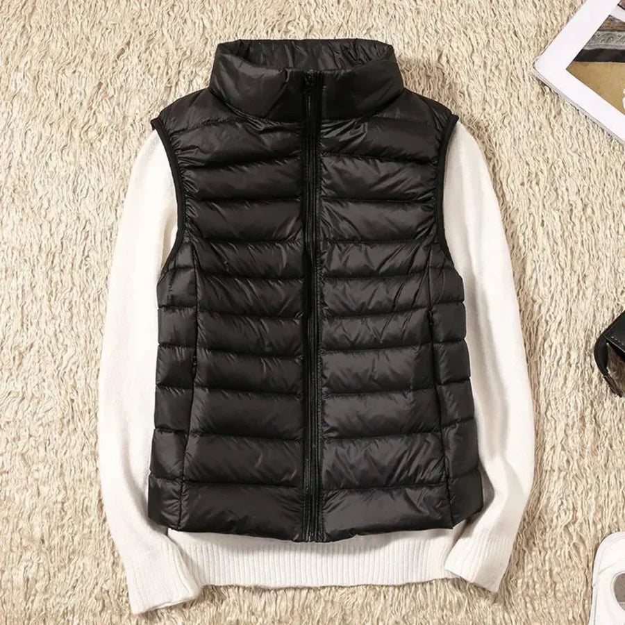 Women's Windbreaker Bodywarmer Zip Up