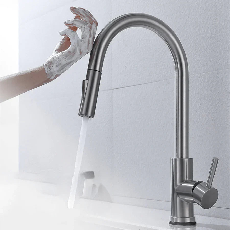 Motion Sensor Kitchen Faucet Touchless Automatic - Vonnera