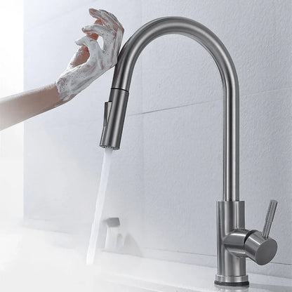 Motion Sensor Kitchen Faucet Touchless Automatic - Vonnera