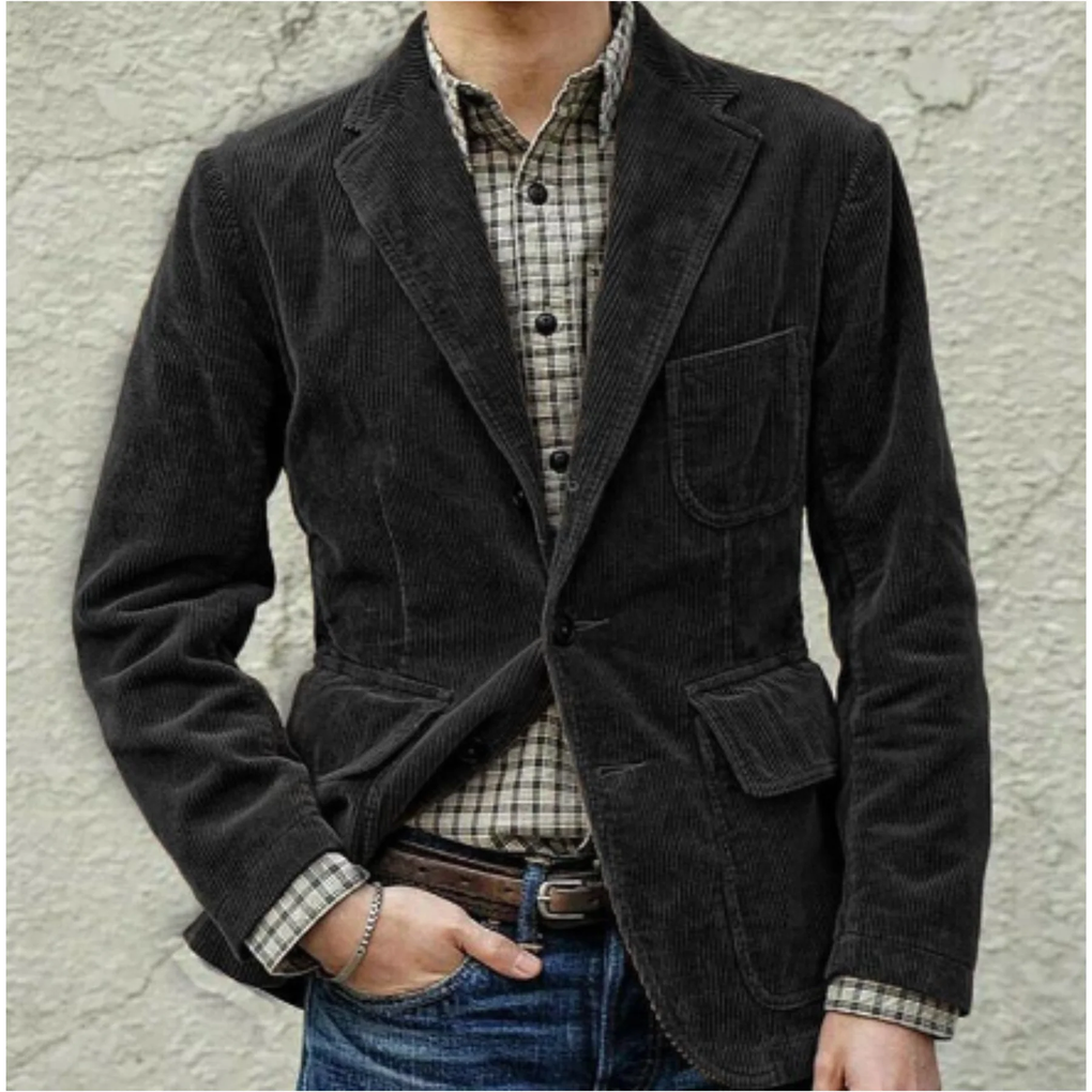 Men's Classic Vintage Blazer - Vonnera