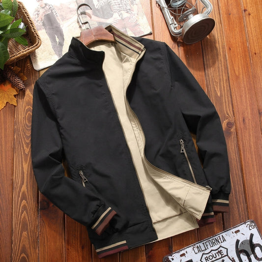 Men's Cotton Bomber Jacket - Vonnera