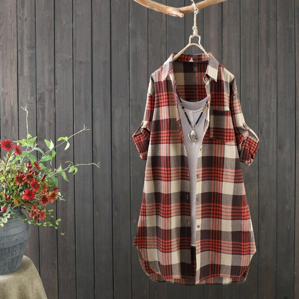 Women's Modern Cut Blouse Everyday Wear - Vonnera