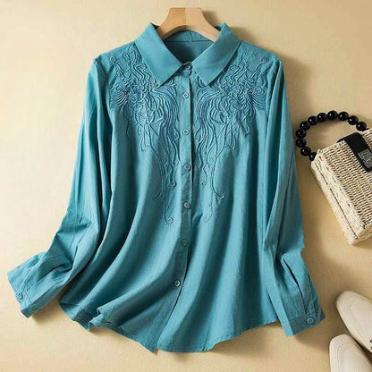 Milena Cotton-Linen Shirt