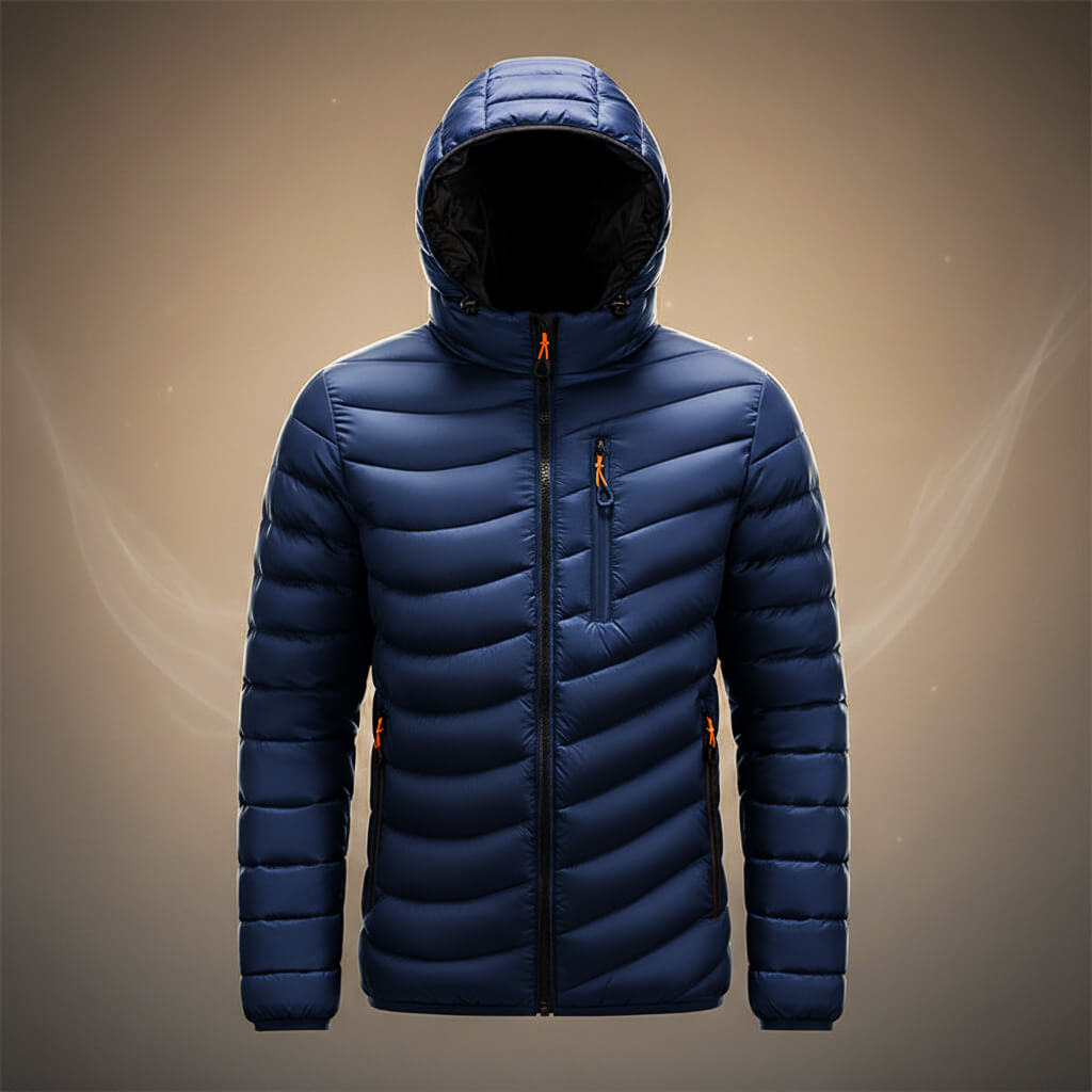 Eliot Quilted Hooded Jacket