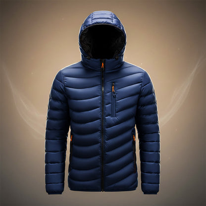 Eliot Quilted Hooded Jacket