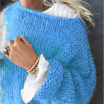 Women's Oversized Round Neck Sweater