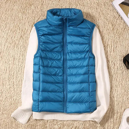 Women's Windbreaker Body Warmer Zip Up