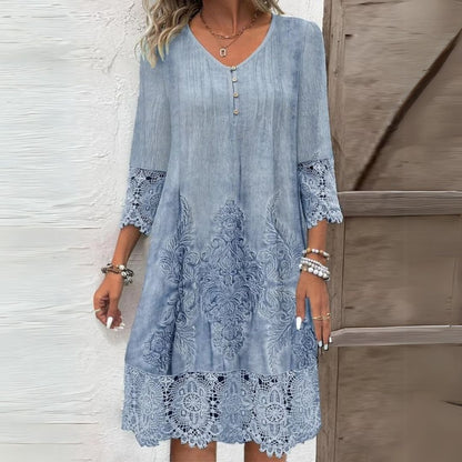 Jenna™ | Floral Midi Dress