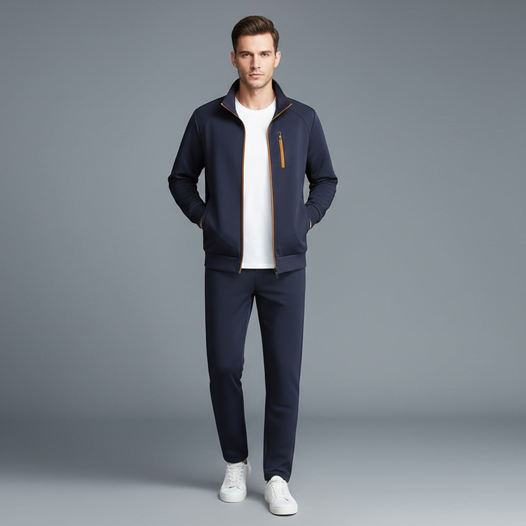 Men's Full Zip Tracksuit Set - Vonnera