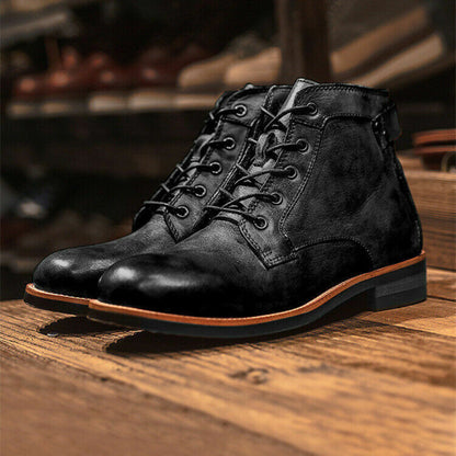Men's Leather Boots Everyday Wear - Vonnera