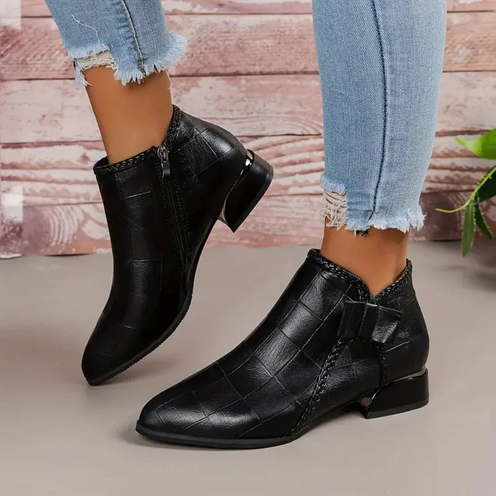 Women's Ankle Boots Low Heel - Vonnera