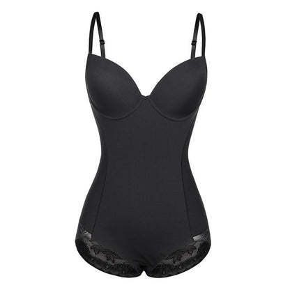 Women's Shaping Bodysuit Slimming Stretchy Black