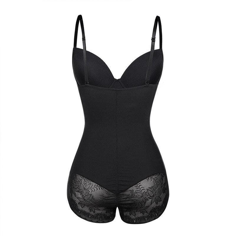 Women's Shaping Bodysuit Slimming Stretchy Black