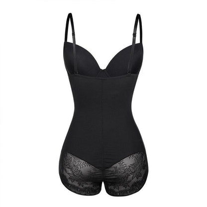 Women's Shaping Bodysuit Slimming Stretchy Black