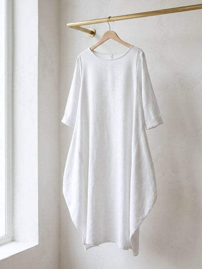 Serena | Women's Oversized Boho Maxi Dress with 3/4 Sleeves