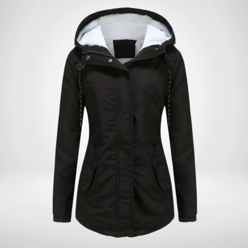 Women's Hooded Parka Jacket Lined - Vonnera