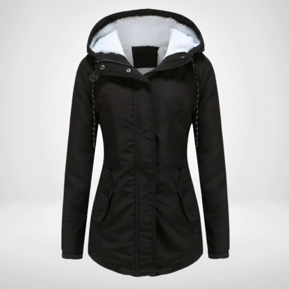 Women's Hooded Parka Jacket Lined - Vonnera