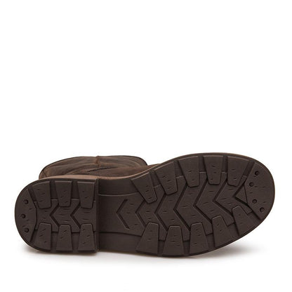 Women's Mid Calf Boots With Buckle