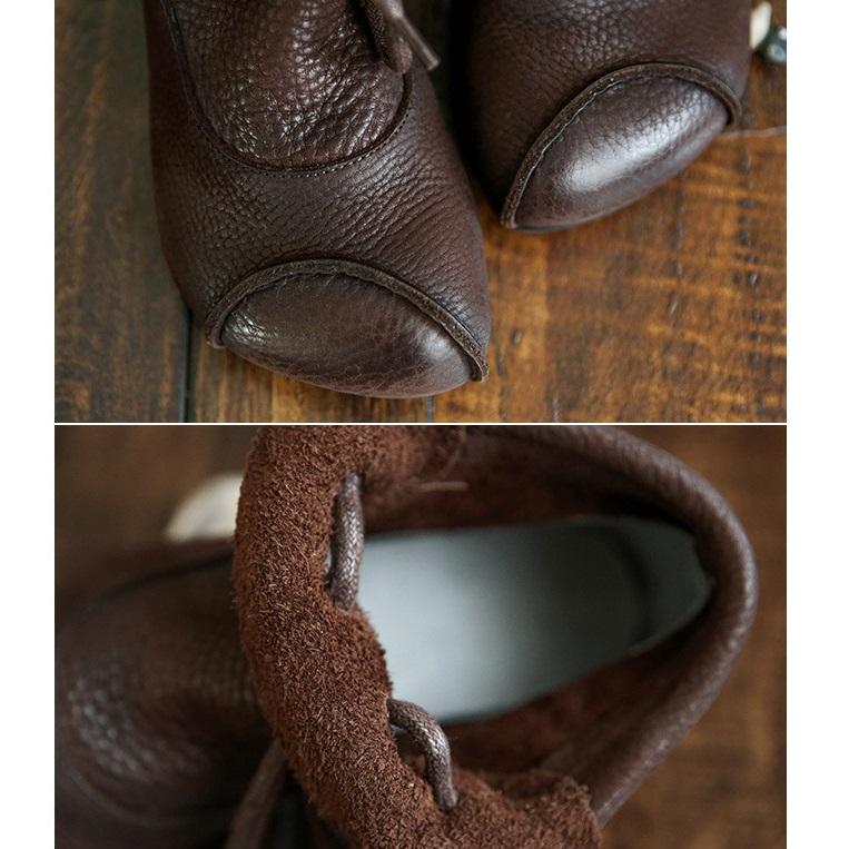 Women's Low Cut Lace Up Boots