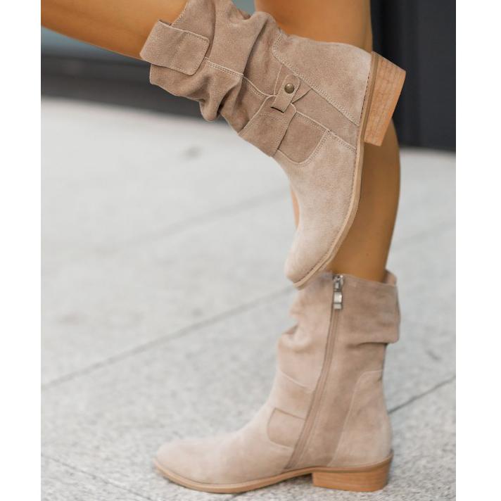 Women's Ankle Boots Zipper Closure