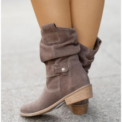 Women's Ankle Boots Zipper Closure