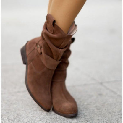Women's Ankle Boots Zipper Closure