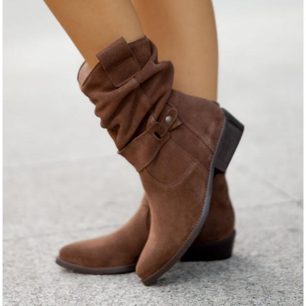 Women's Ankle Boots Zipper Closure