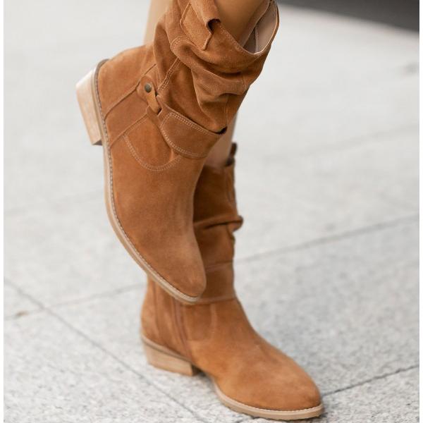 Women's Ankle Boots Zipper Closure