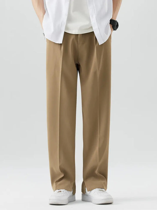 Brent Men's Wide Leg Chino Pants - Vonnera