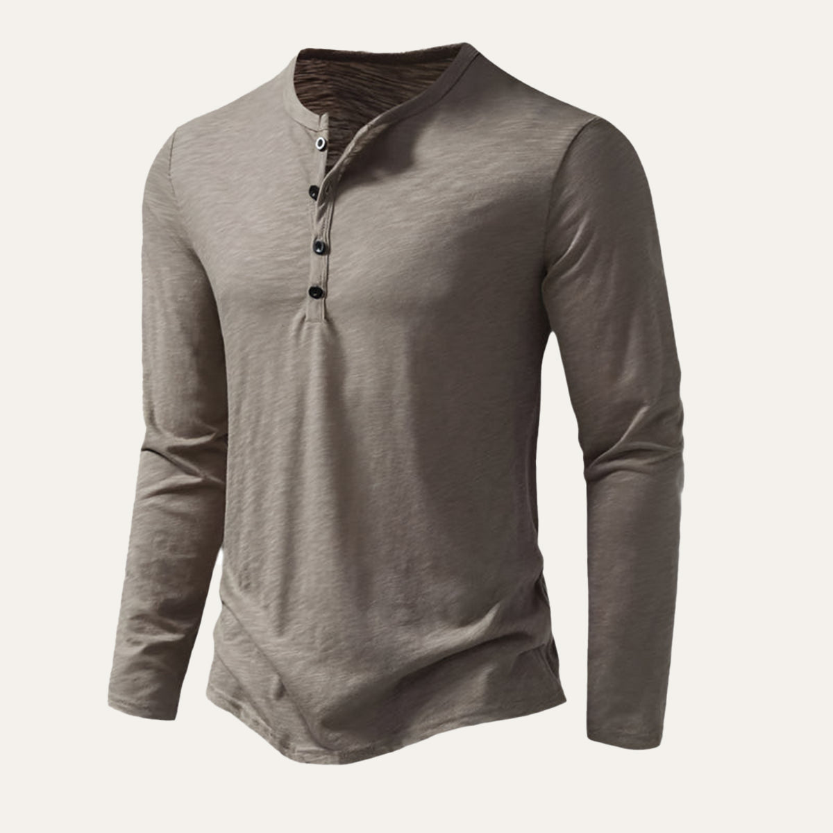 Men's Cotton Polo Shirt Long Sleeve