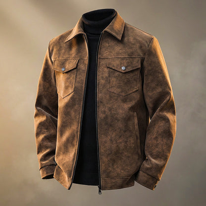 Rowan Retro Leather Jacket