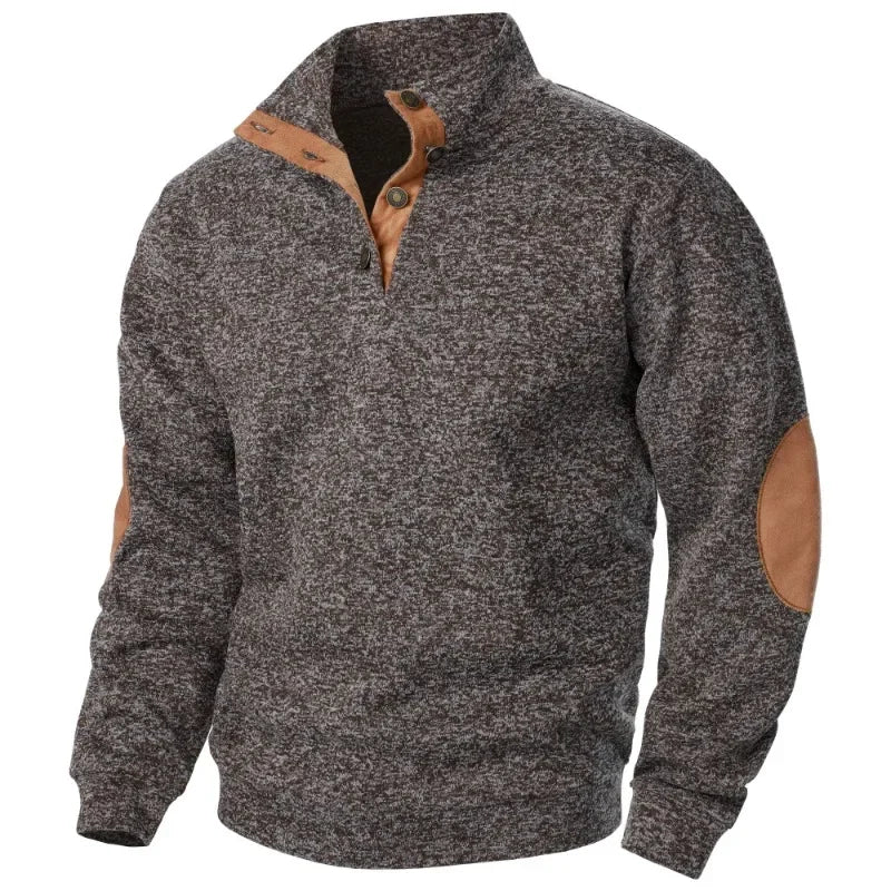 Men's V-Neck Casual Sweatshirt