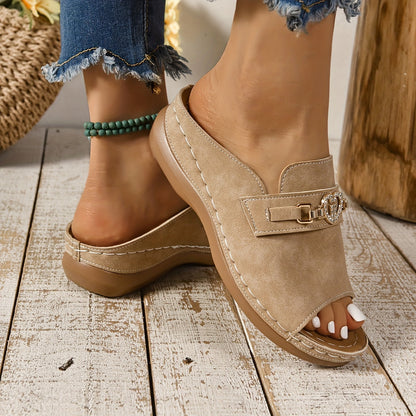 Alexandra | Women's Flat Adjustable Sandals