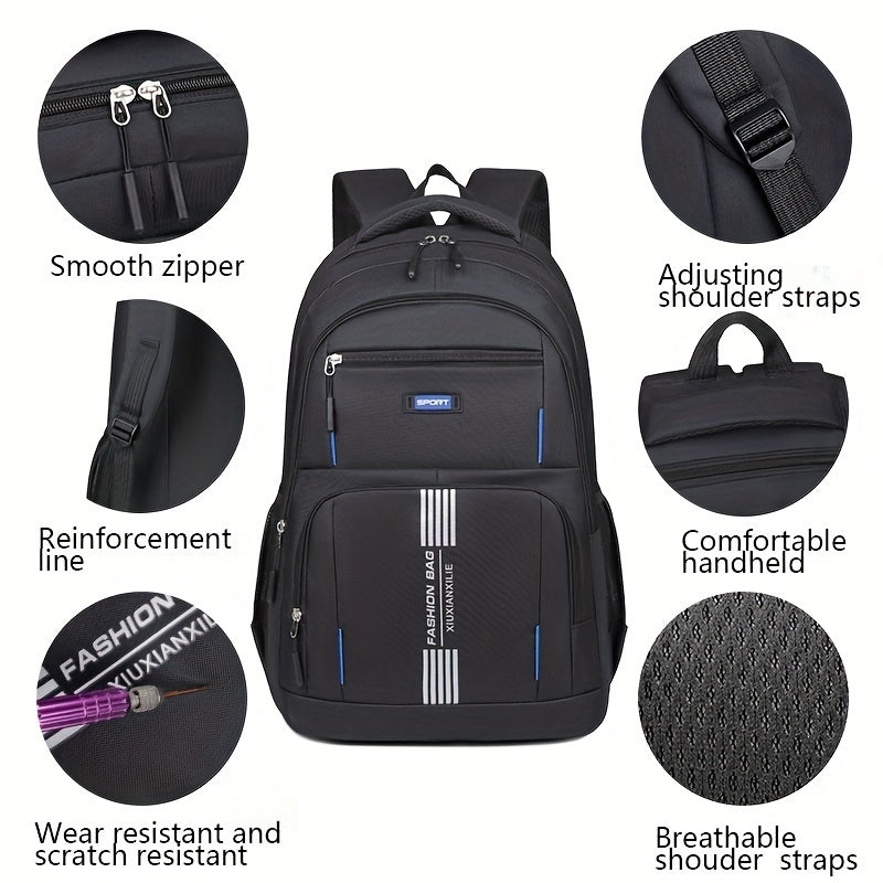 Bennett Men's Leather Backpack Durable