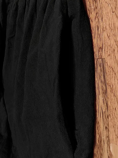 Women's Short Sleeve Round Neck Midi Dress