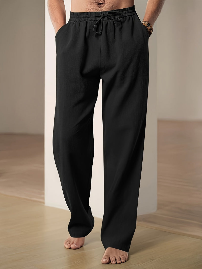 Men's Relaxed Fit Drawstring Pants