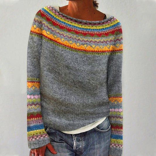 Kirra Women's Retro Sweater Autumn - Vonnera