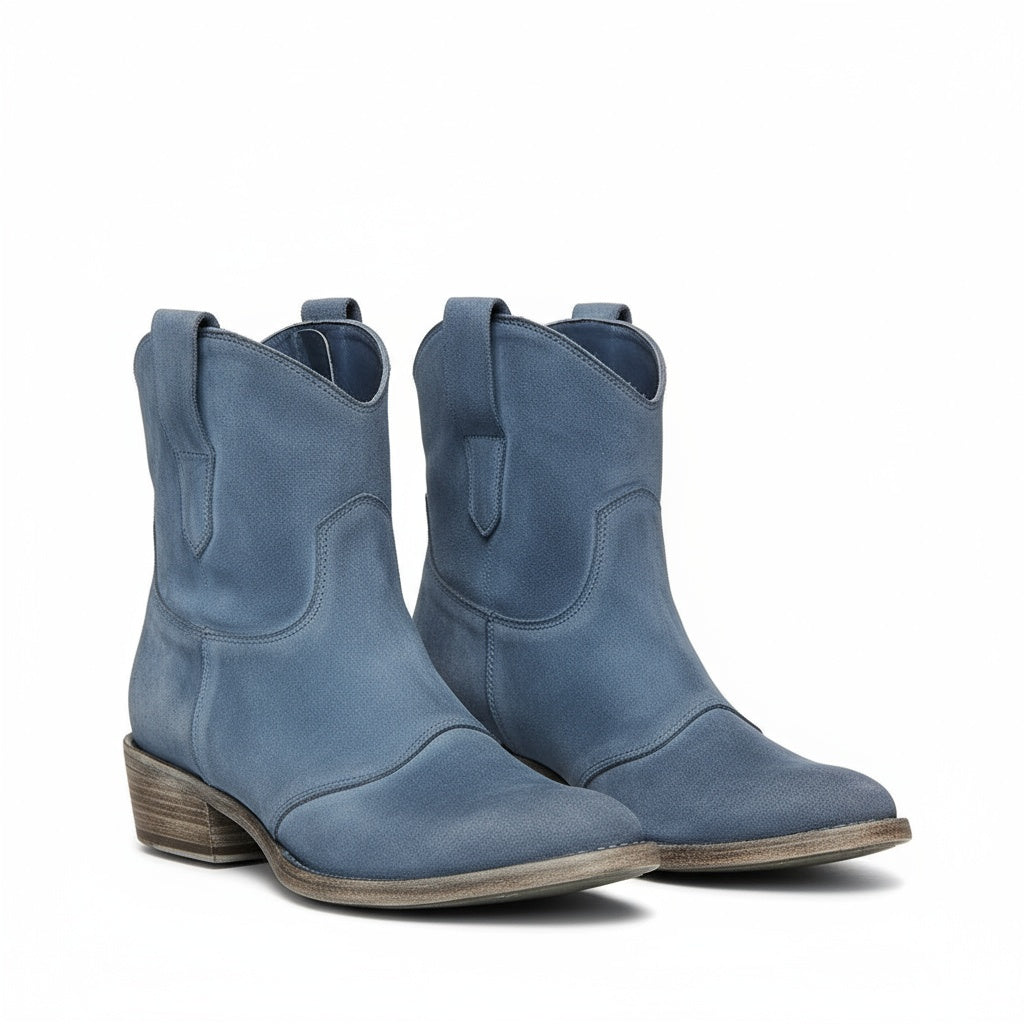 Women's Low Heel Pull-On Boots