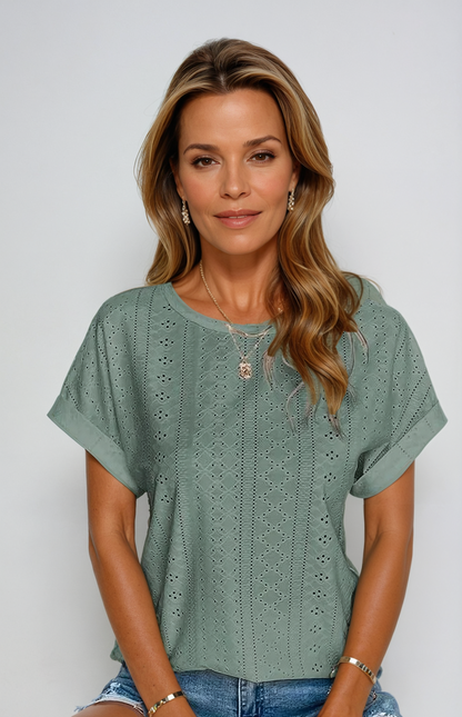 Women's Eyelet Casual