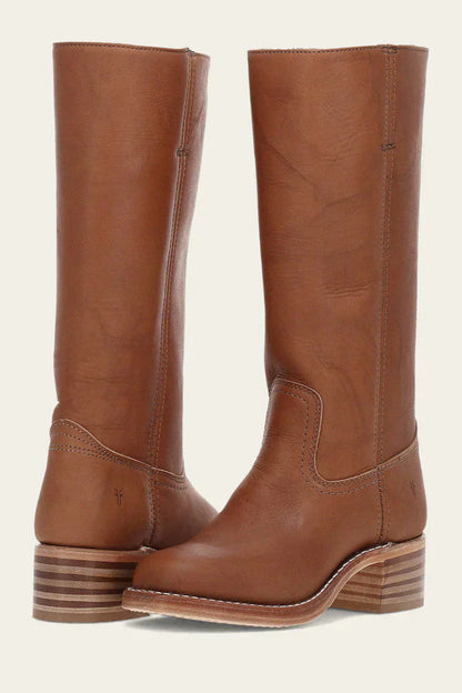 Women's Mid Calf Western Boots Comfortable Classic Style - Vonnera