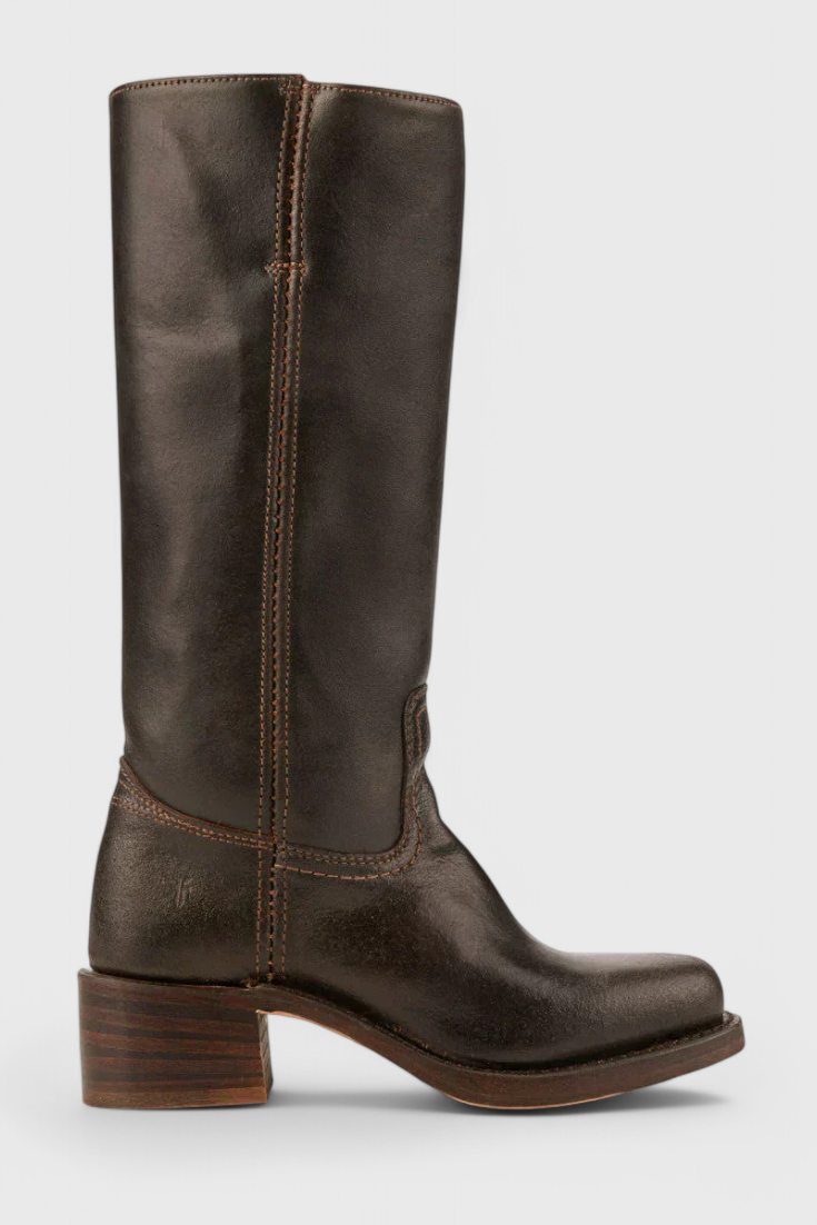 Women's Block Heel Boots Stacked Heel