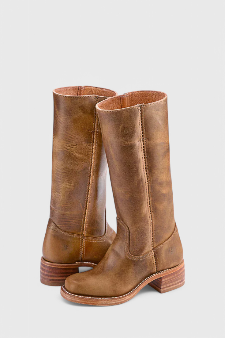 Women's Classic Boots Leather All Season Wear